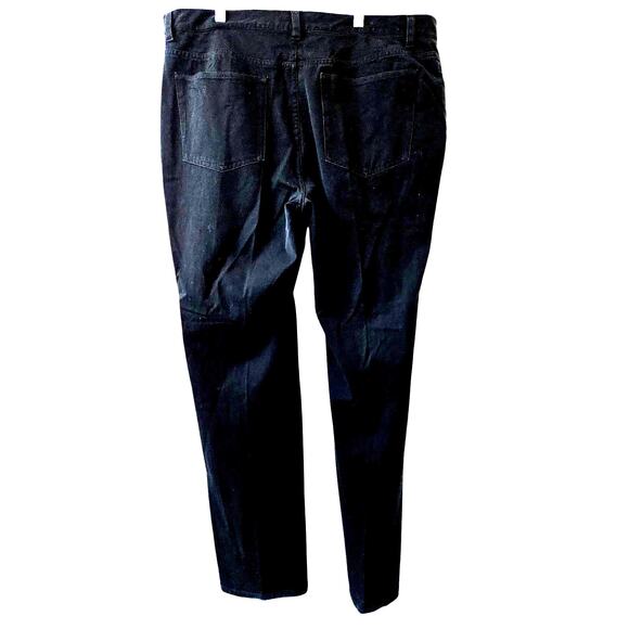 Chaps Black Stretch Twill Pants – Women’s Size 16 - Picture 2 of 6